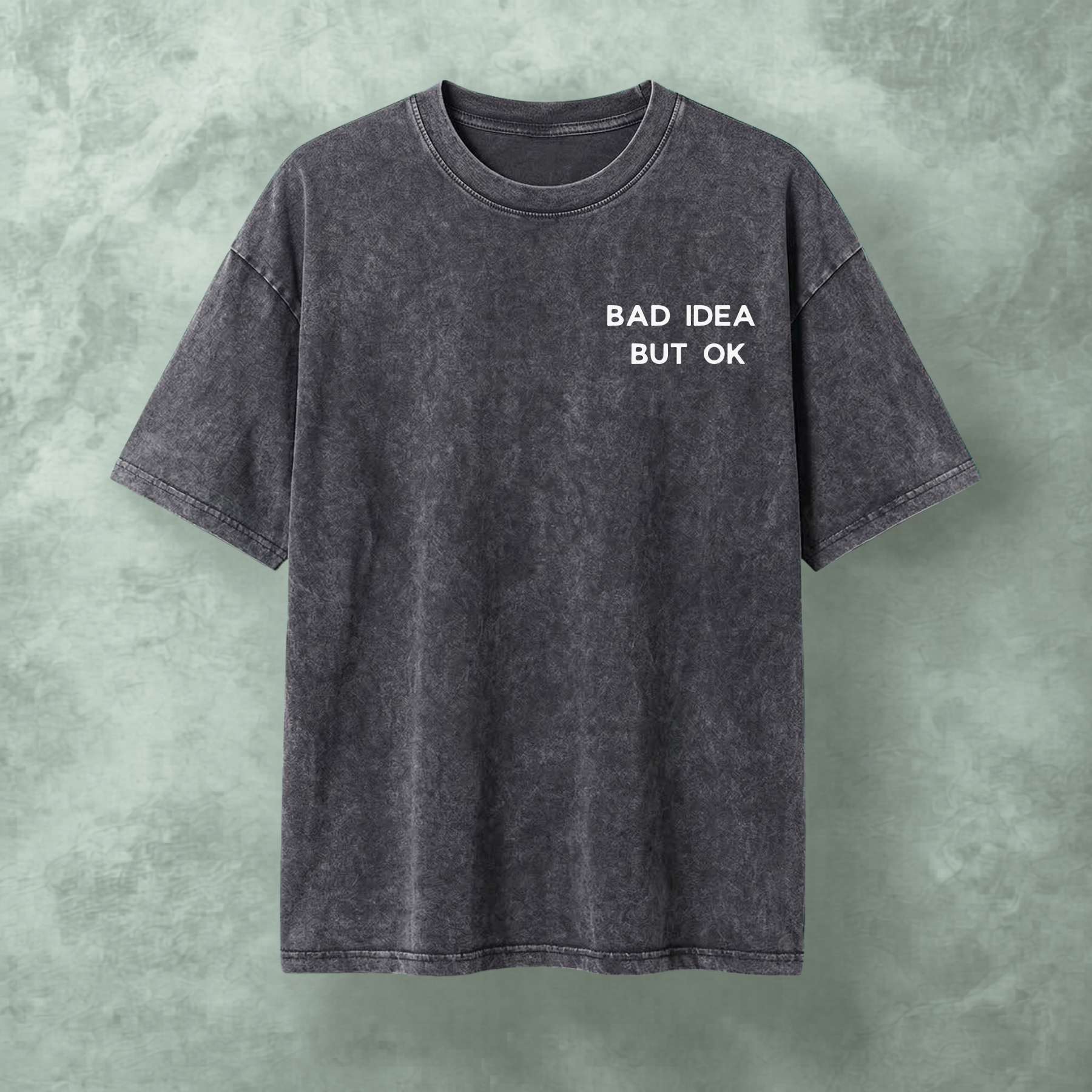 Washed Grey Tee
