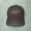 Washed Brown Cap