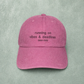 Washed Pink Cap